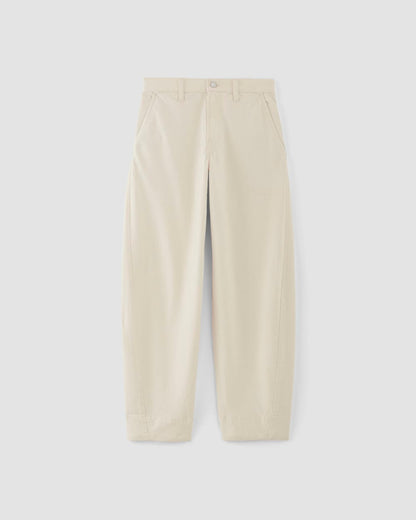 The Summer Barrel Jean | Ecru