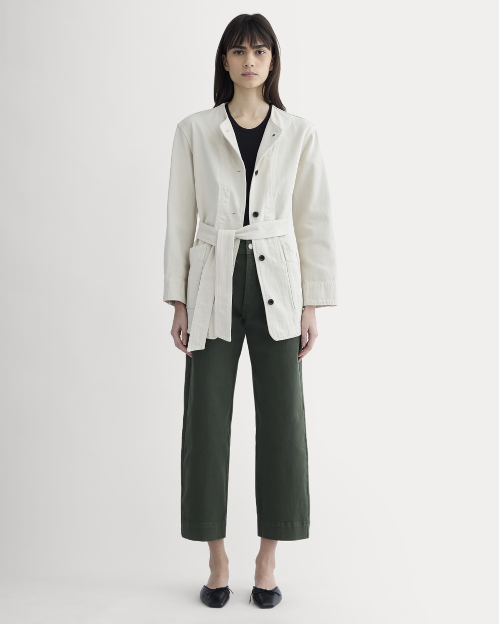 The Utility Straight-Leg Pant | Dark Forest | 26.5" Inseam