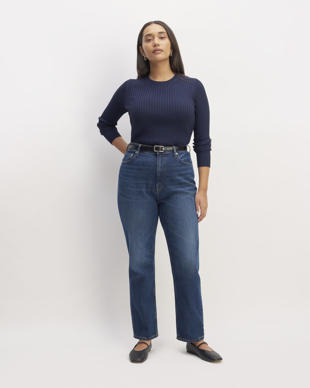 The Cheeky Hourglass Jean | Vintage Dark | 28.5" Inseam