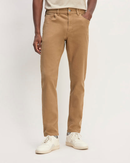 The Stretch Twill 5-Pocket Pant | Toasted Coconut