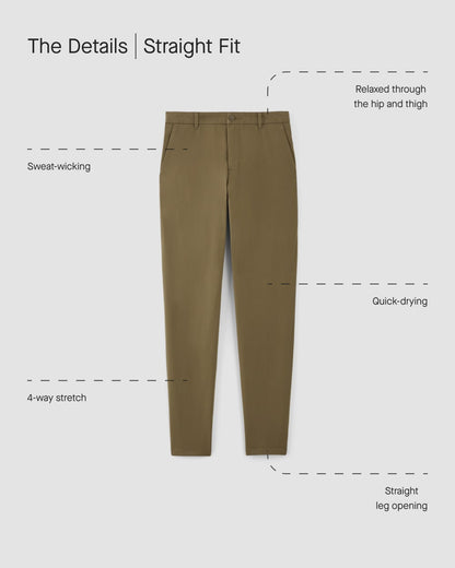 The Straight Fit Performance Chino | Uniform | Deep Navy | Straight
