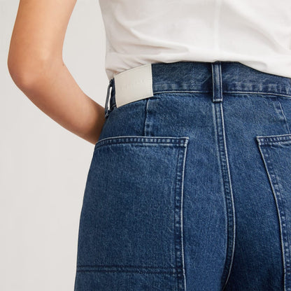 The Way-High® Gardener Cropped Jean | Vibrant Blue