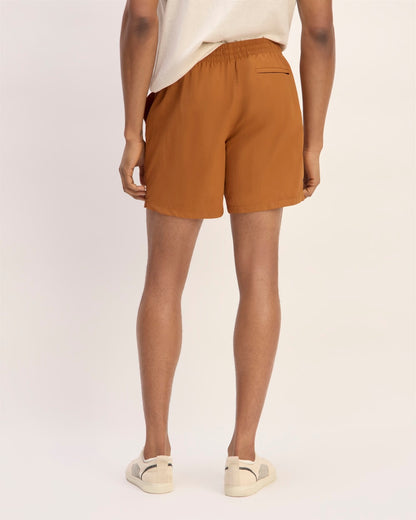 The ReNew Nylon Short | Toasted Almond