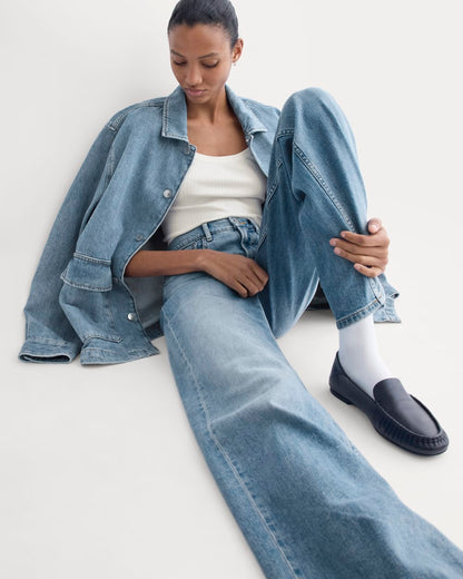 The Column Jean | Vintage Light Indigo | 31" Inseam