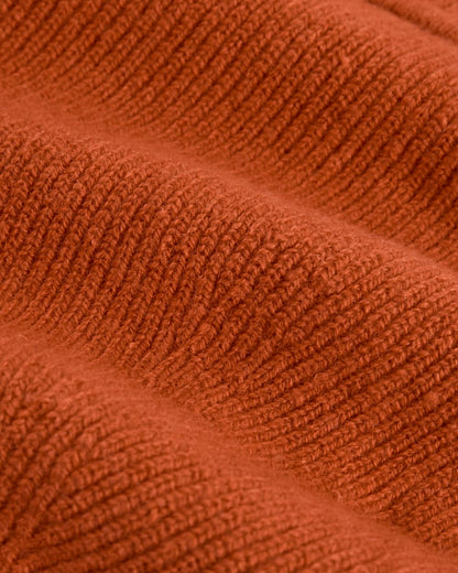 The Cabin Beanie | Rust