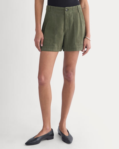 The Utility Short in Buttersoft | Olive Night