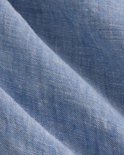 The Popover Dress in Linen | Chambray