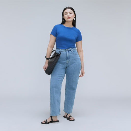 The Way-High® Hourglass Jean | Light Indigo | 27 1/2" Inseam