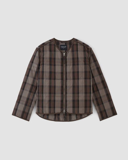 The Quilted Cotton Liner | Abalone / Black / Earth Brown
