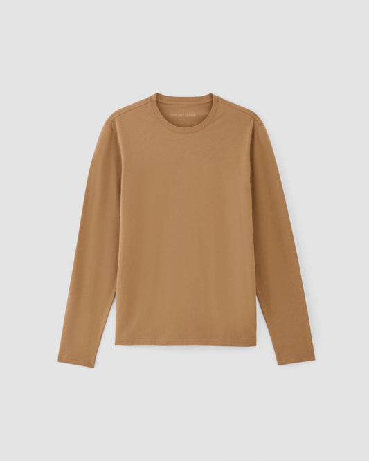 The Essential Organic Long-Sleeve Tee | Toasted Coconut