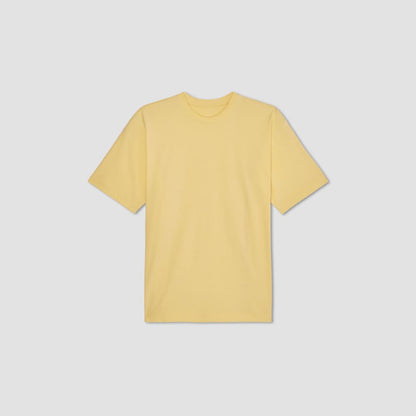 The Premium-Weight Crew | Uniform | Pale Yellow