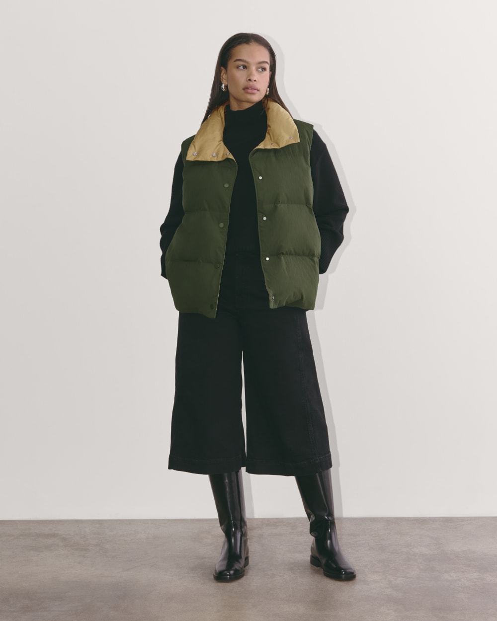 The Puffer Vest | Dark Forest