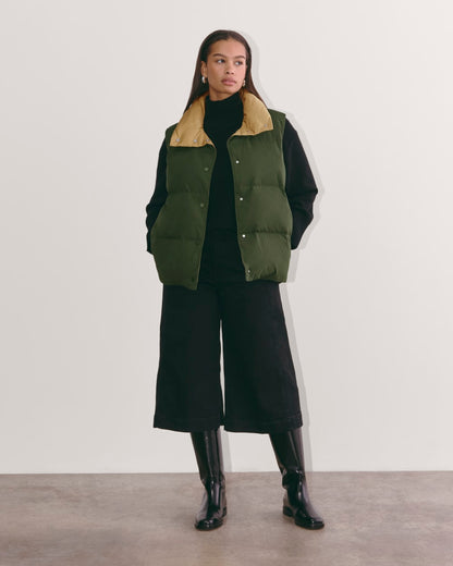 The Puffer Vest | Dark Forest