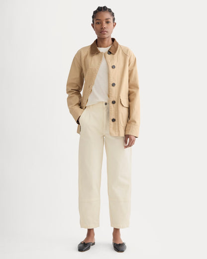 The Utility Barrel Pant | Bone | Tall
