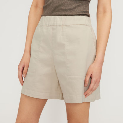 The Organic Pull-On Short | Sandstone