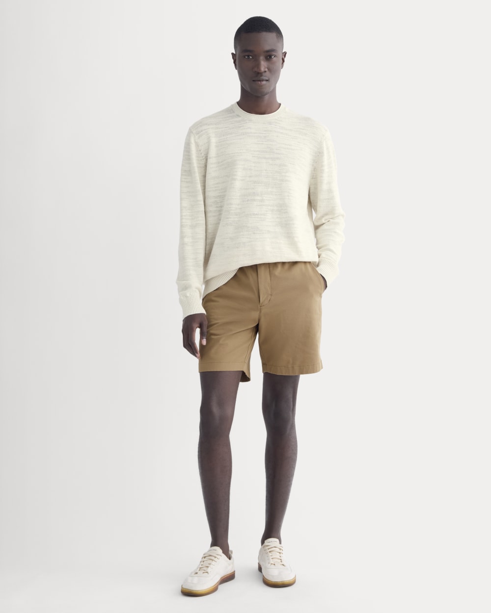 The Pull-On Performance Chino Short | Toasted Coconut