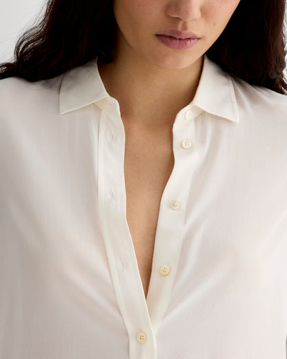 The Must-Have Shirt in Washable Silk | Off-White