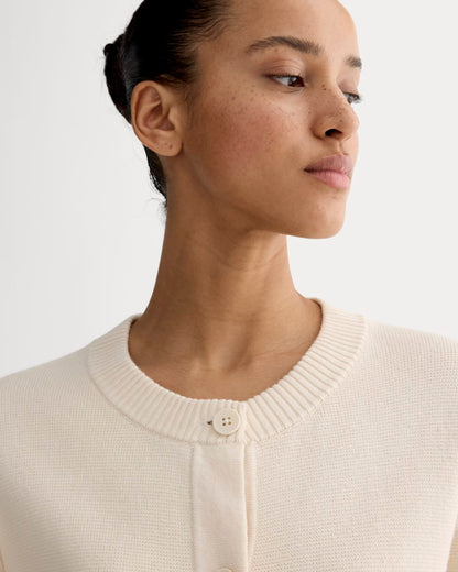 The Crew Cardigan in Everyday Cotton | Canvas