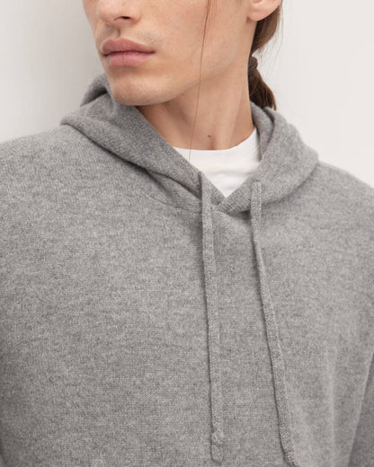 The Felted Merino Hoodie | Grey