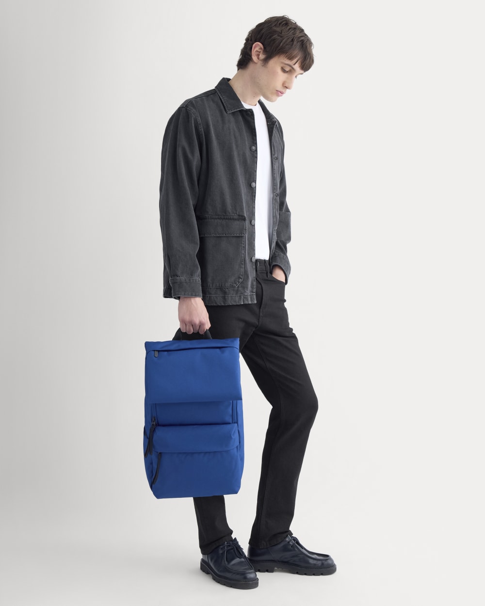 The ReNew Transit Backpack | Estate Blue