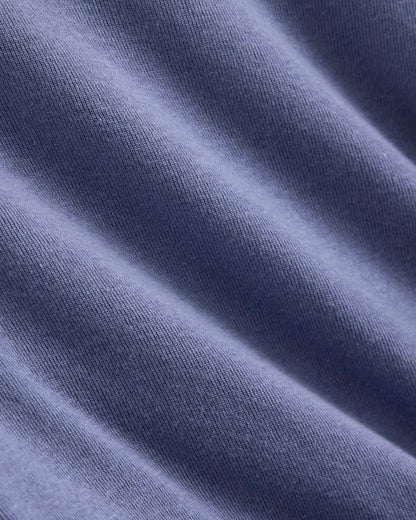 Tissue Short-Sleeve Crew | Blue Dusk