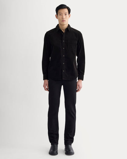 The Classic Shirt in Corduroy | Black