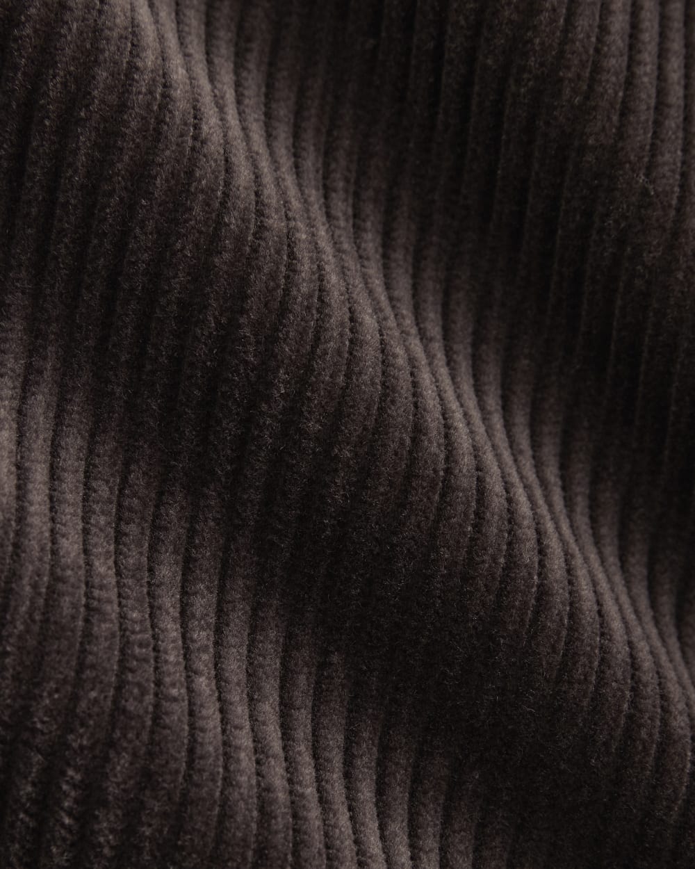 Wide Wale Corduroy Shirt | Dark Chocolate