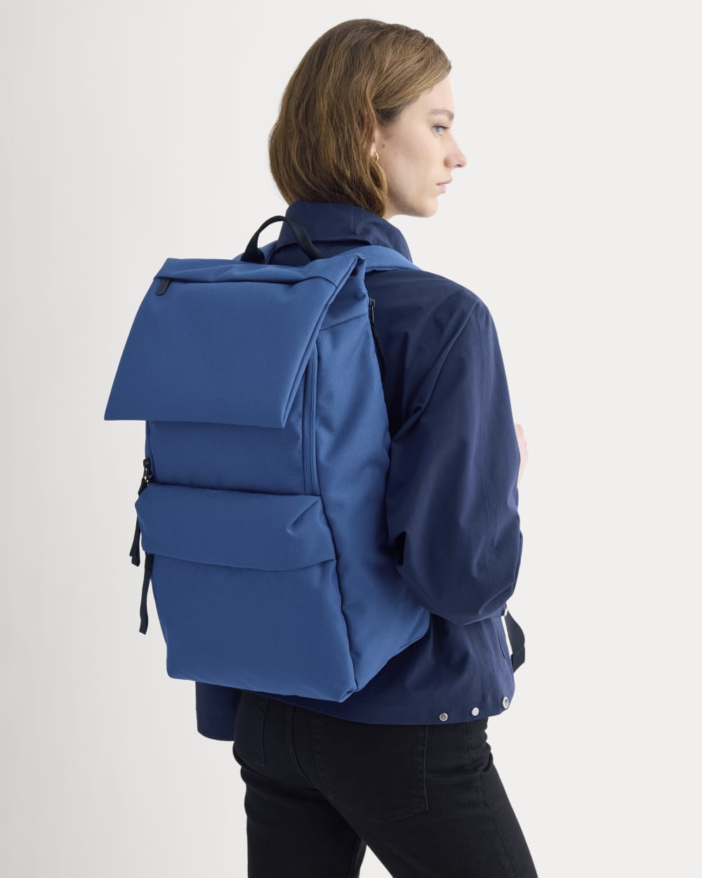 The ReNew Transit Backpack | Estate Blue