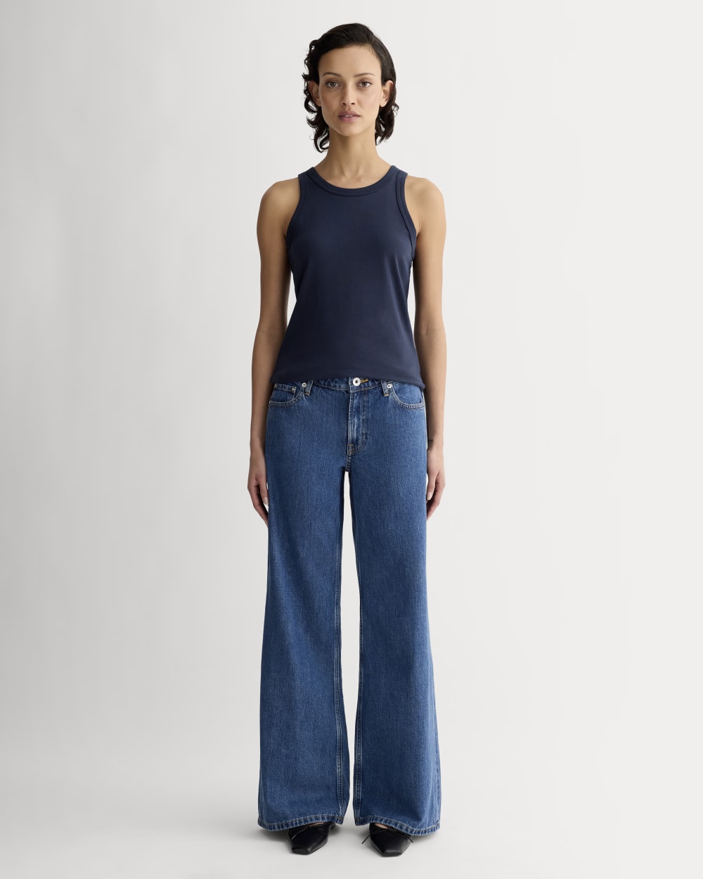 The Tank in Essential Cotton | Navy