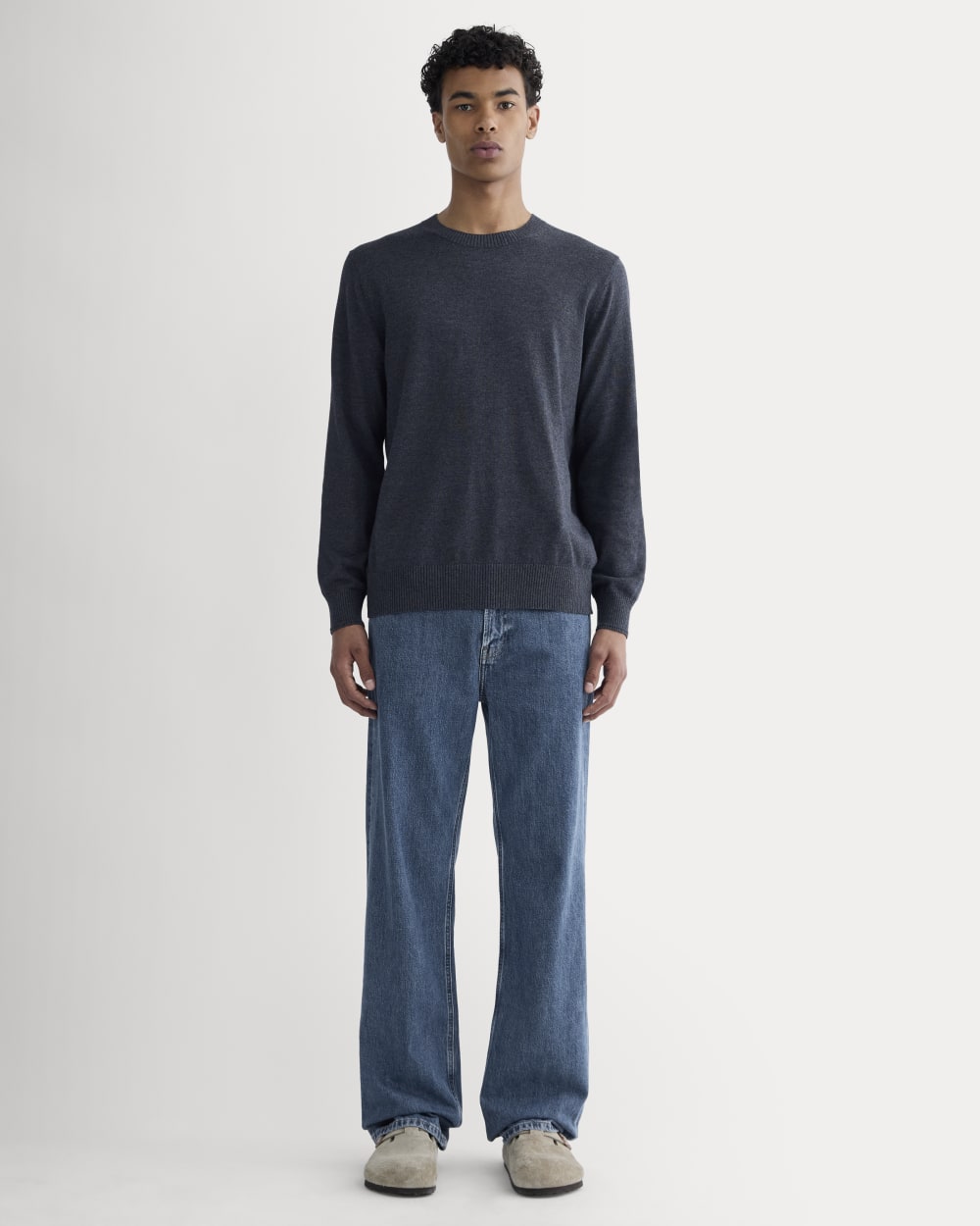 The No-Sweat Sweater | Uniform | Heathered Ash