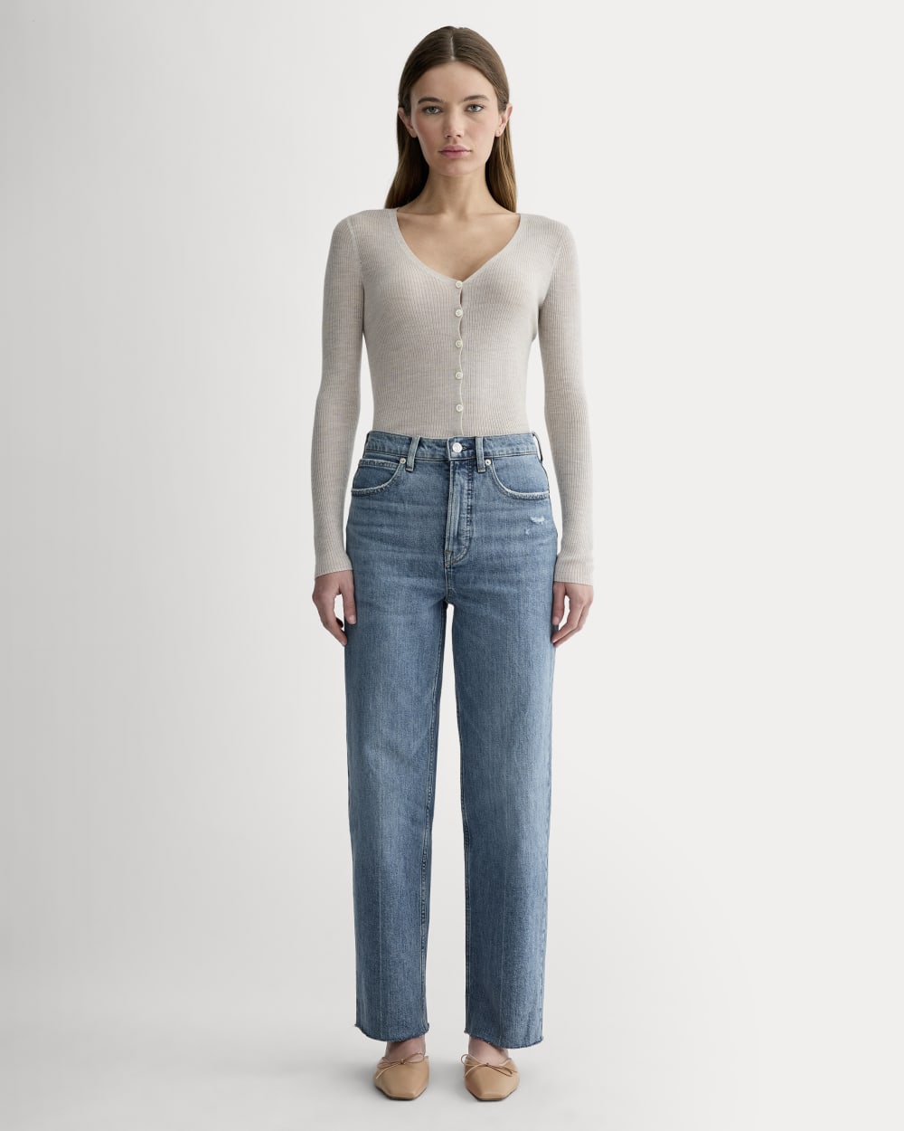 The Way-High® Jean | Distressed | 27.5” Inseam