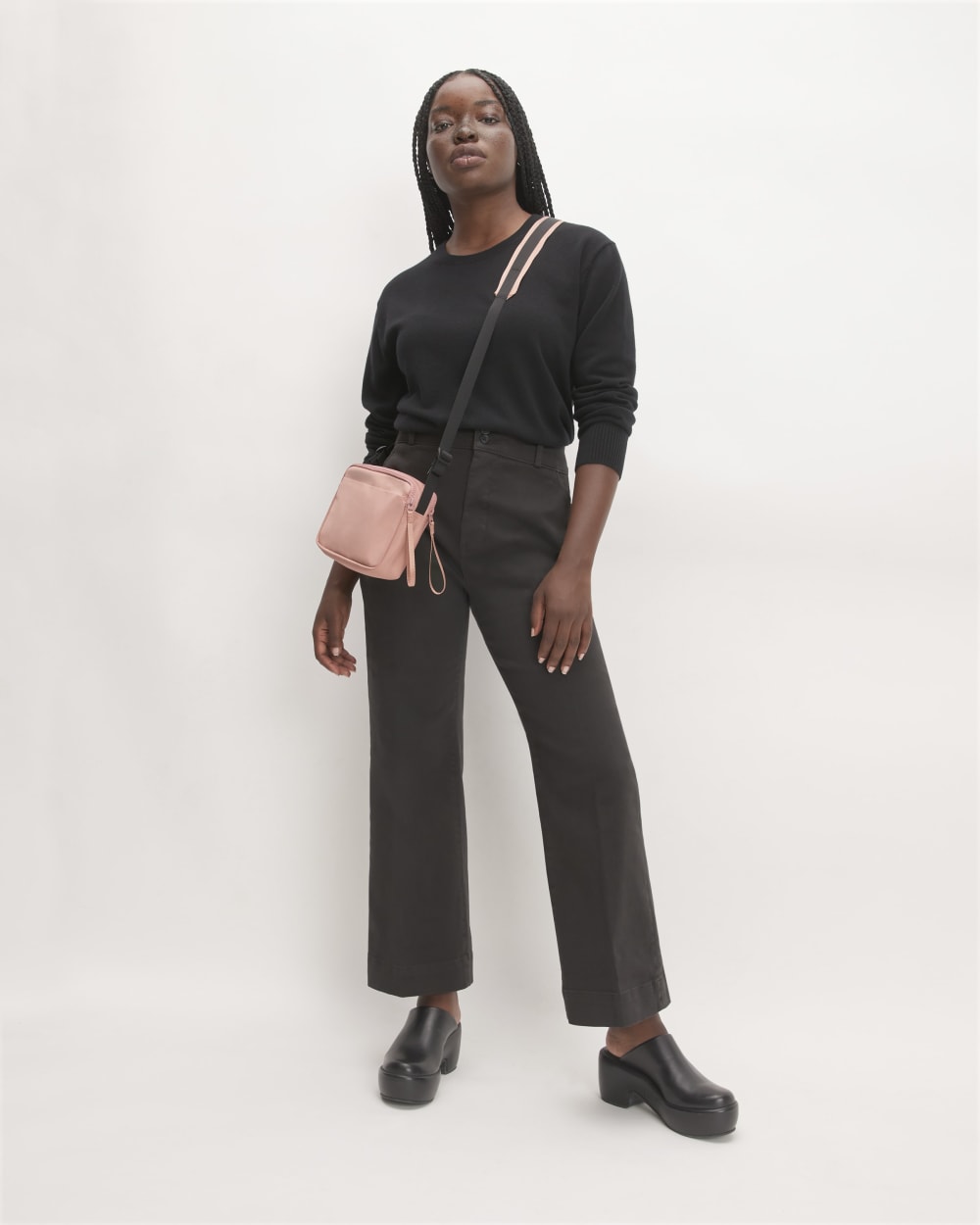 The Recycled Nylon Camera Bag | Light Rose