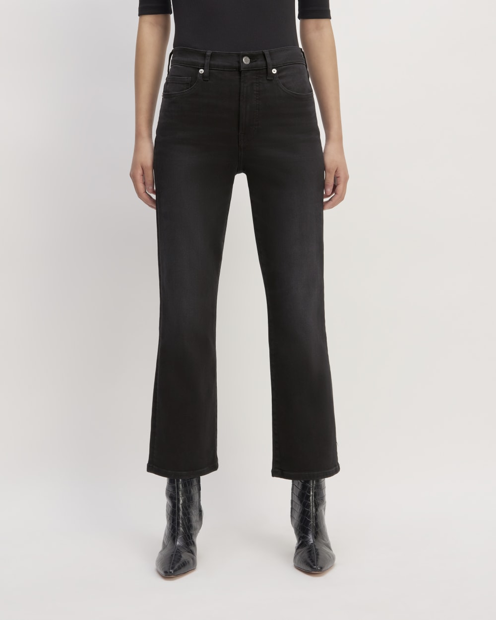The Kick Bootcut Jean | Faded Black