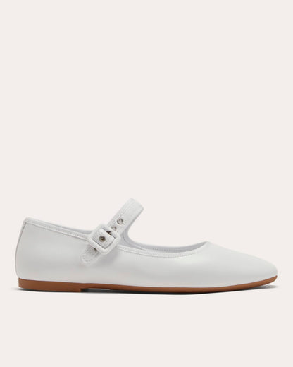 The Day Buckle Mary Jane | White