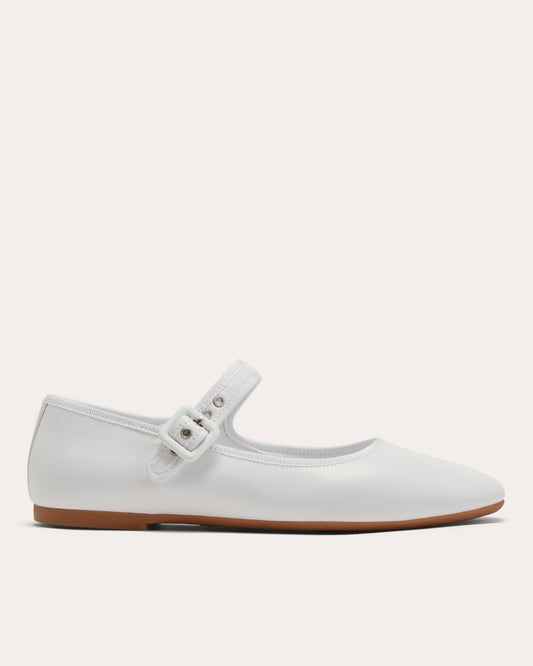 The Day Buckle Mary Jane | White