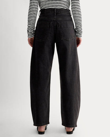 The Way-High® Twist Curve Jean | Washed Black