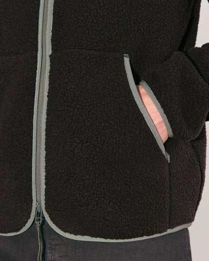 The Teddy Fleece | Black