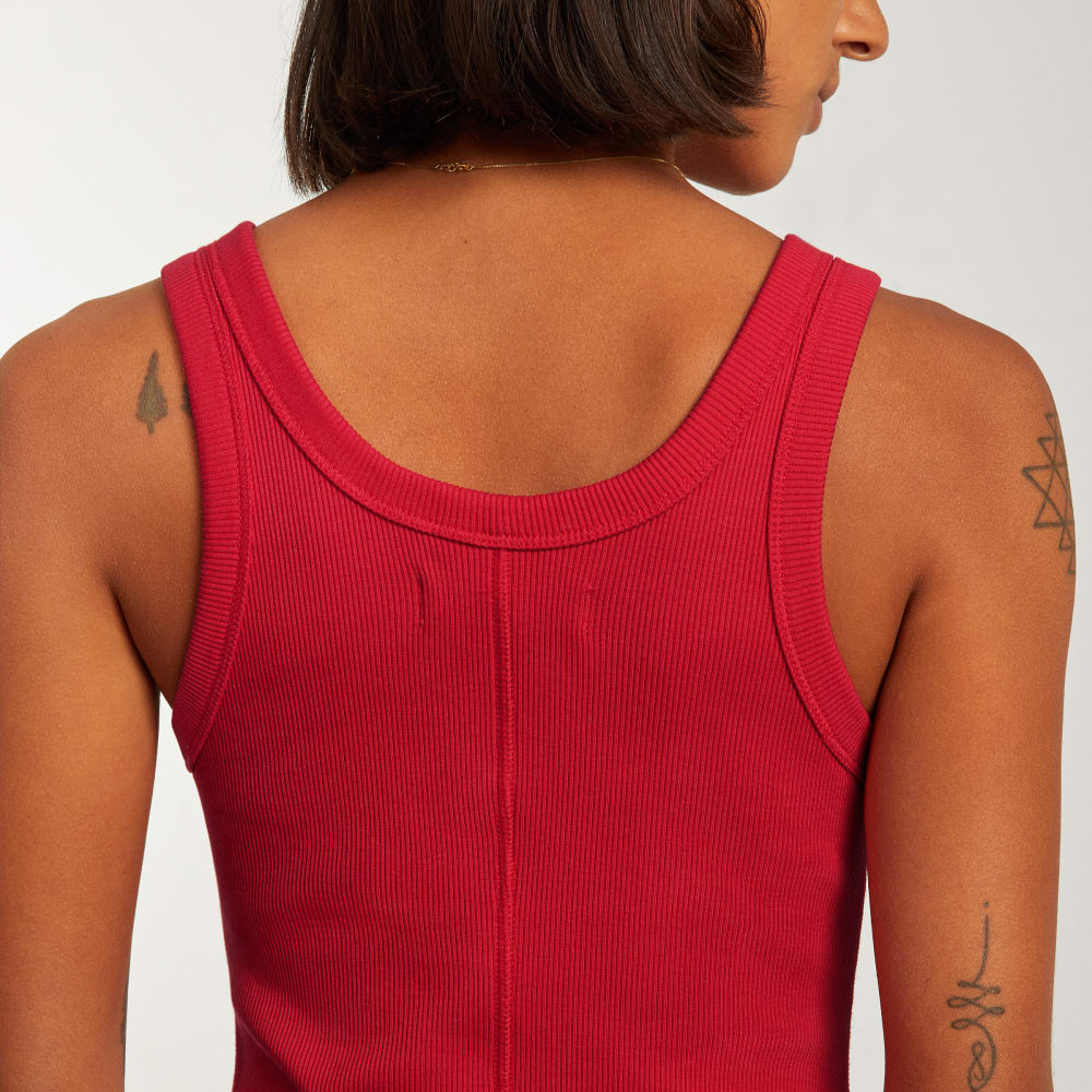 The ’90s Rib Dress | Goji Berry