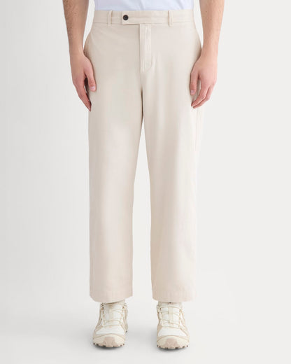 Cropped Slub Trouser | Peyote