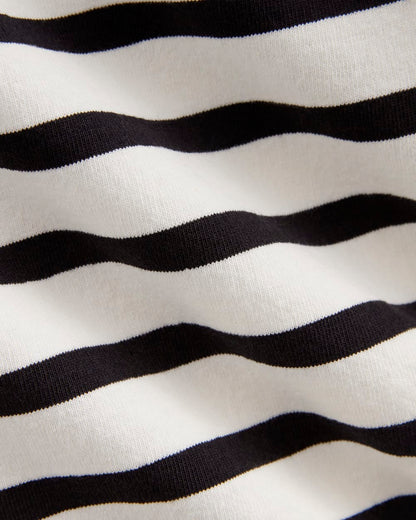 The Mariner Tee | Bone / Black
