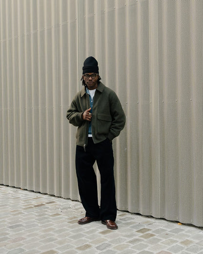 ReWool Flight Jacket | Heather Charcoal