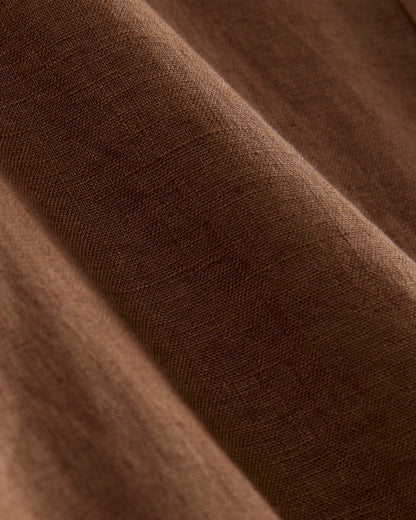 The Daytripper Dress in Linen | Cedarwood