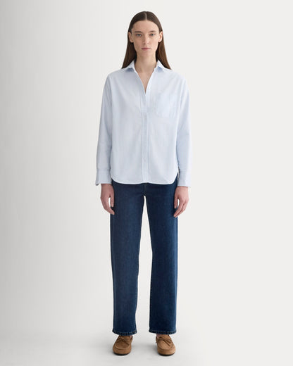 The Must-Have Oxford Shirt | White / Blue