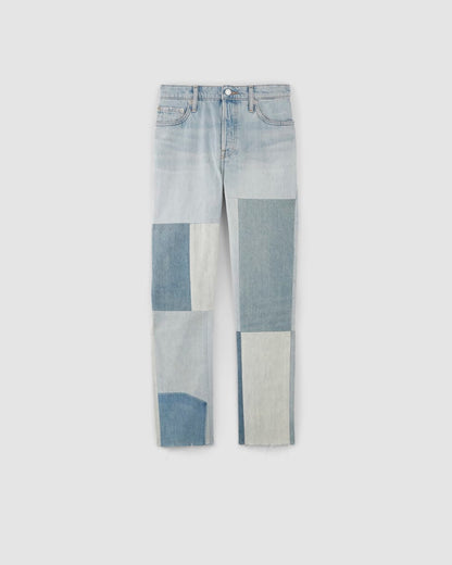 The ’90s Cheeky® Mended Jean | Patched Indigo | 28.5" Inseam