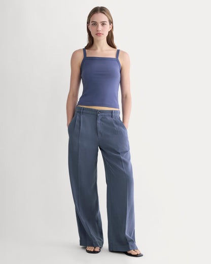 The Essential Square-Neck Tank | Deep Cobalt
