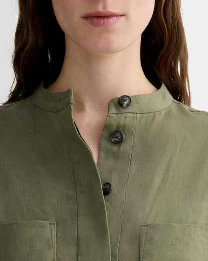 The Craft Dress in Linen | Kalamata