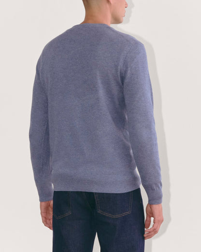 The No-Sweat Sweater | Uniform | Heather Sage Blue