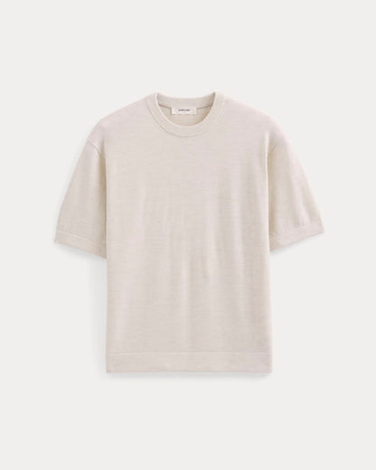 Ultrasoft Sweater Tee | Heathered Oat
