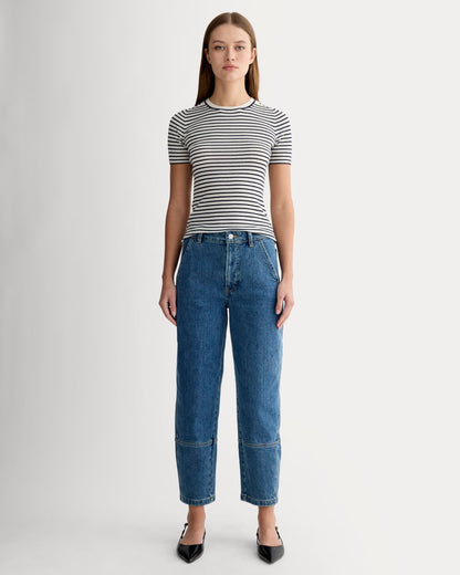 The Utility Barrel Jean | New Blue | Regular