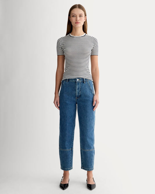 The Utility Barrel Pant | New Blue | Regular